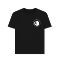 Black Printed T-shirt Front