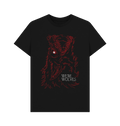 Black Printed T-shirt Front