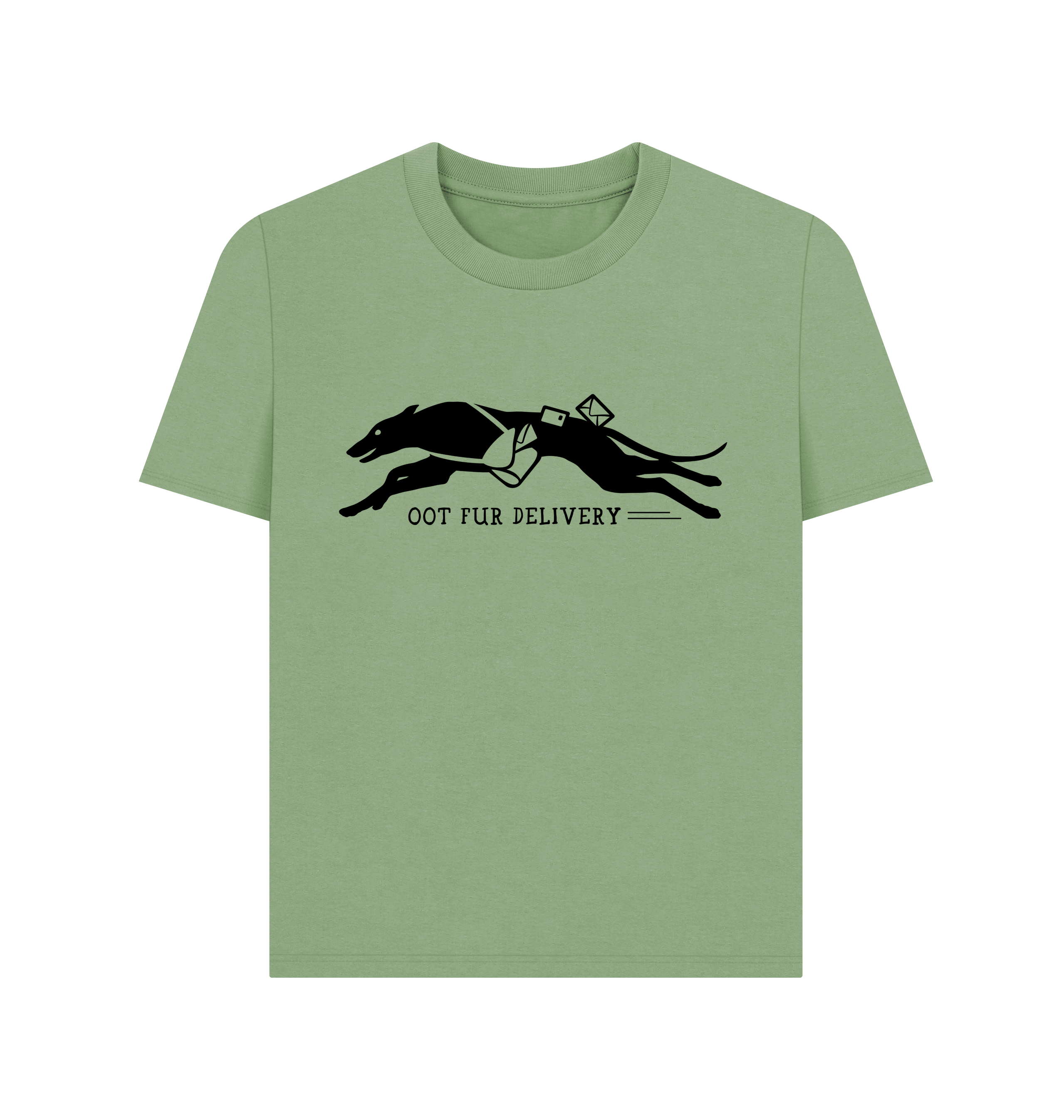 Sage Printed T-shirt Front