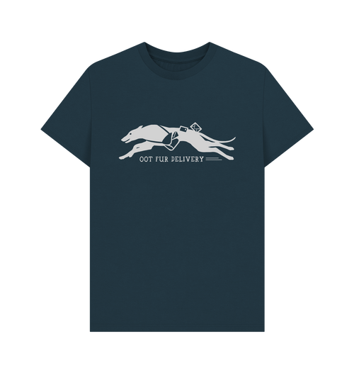 Denim Blue Printed T-shirt Front