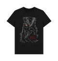 Black Printed T-shirt Front