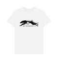 White Printed T-shirt Front