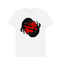 White Printed T-shirt Front