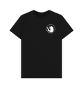 Black Printed T-shirt Front