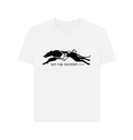 White Printed T-shirt Front